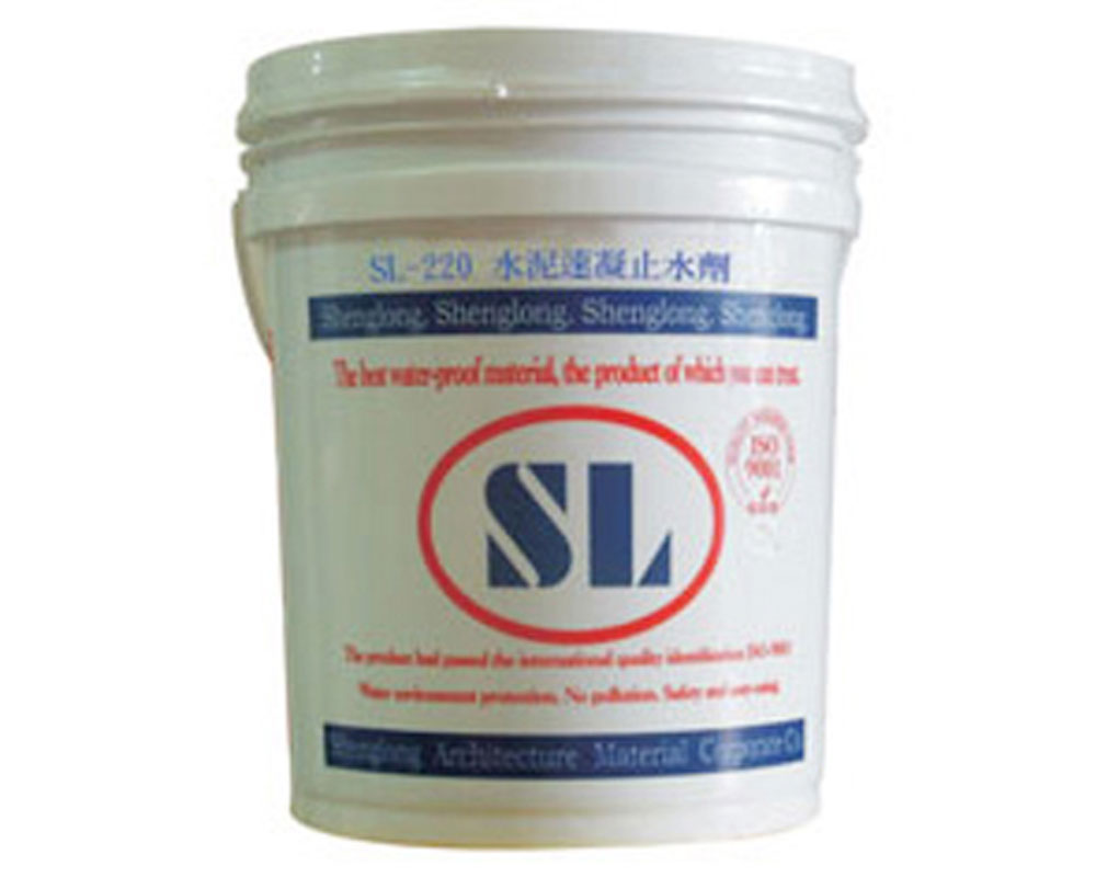 Dung dịch chống thấm, xi-măng mau khô SL-220 Dung dịch chống thấm, xi-măng mau khô SL-220